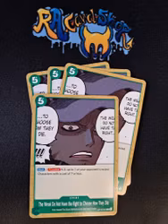 The Weak Do Not Have the Right to Choose How They Die Common Playset OP10-040 Royal Blood One Piece Card Game TCG CCG