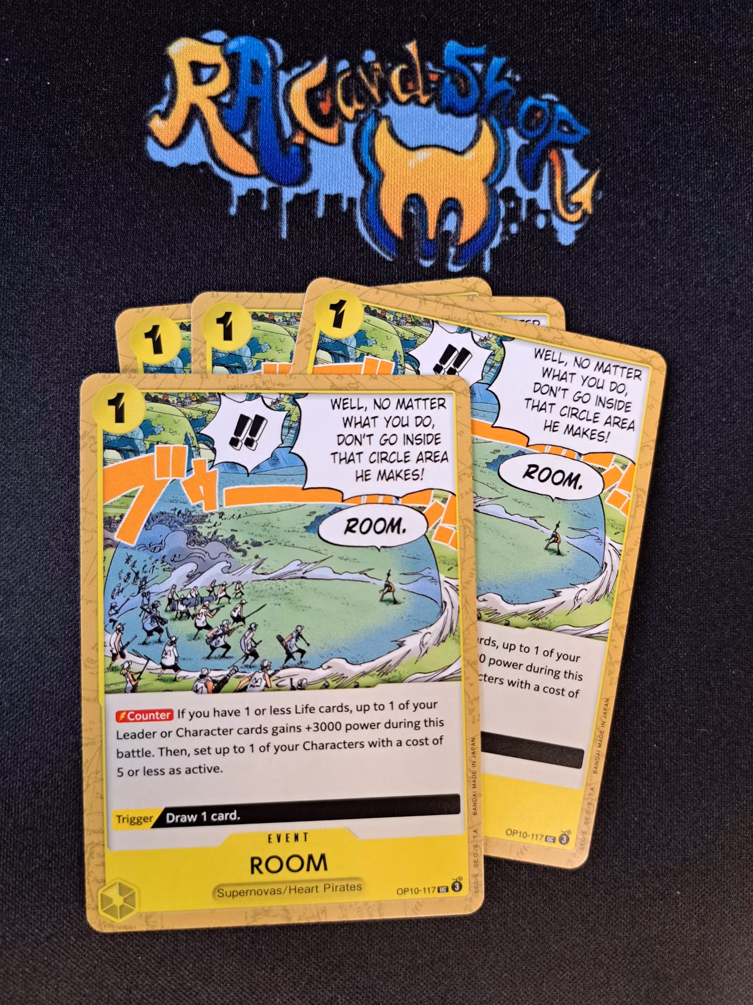 Room Uncommon Playset OP10-117 Royal Blood One Piece Card Game TCG CCG