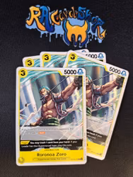 Roronoa Zoro Uncommon Playset OP10-113 Royal Blood One Piece Card Game TCG CCG