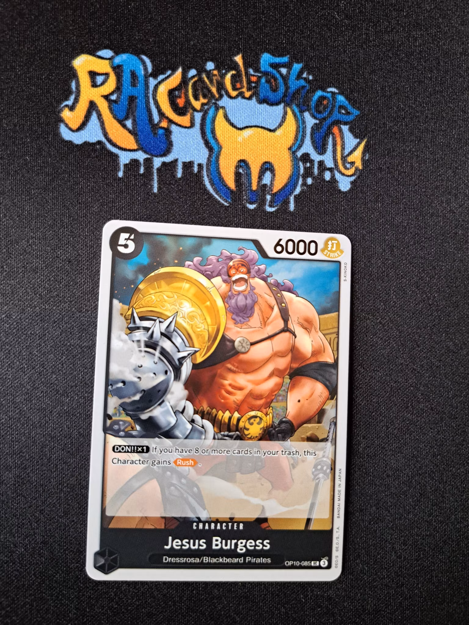 Jesus Burgess Uncommon OP10-085 Royal Blood One Piece Card Game TCG CCG