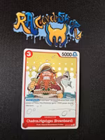 Chadros.Higelyges (Brownbeard) Common OP10-010 Royal Blood One Piece Card Game TCG CCG