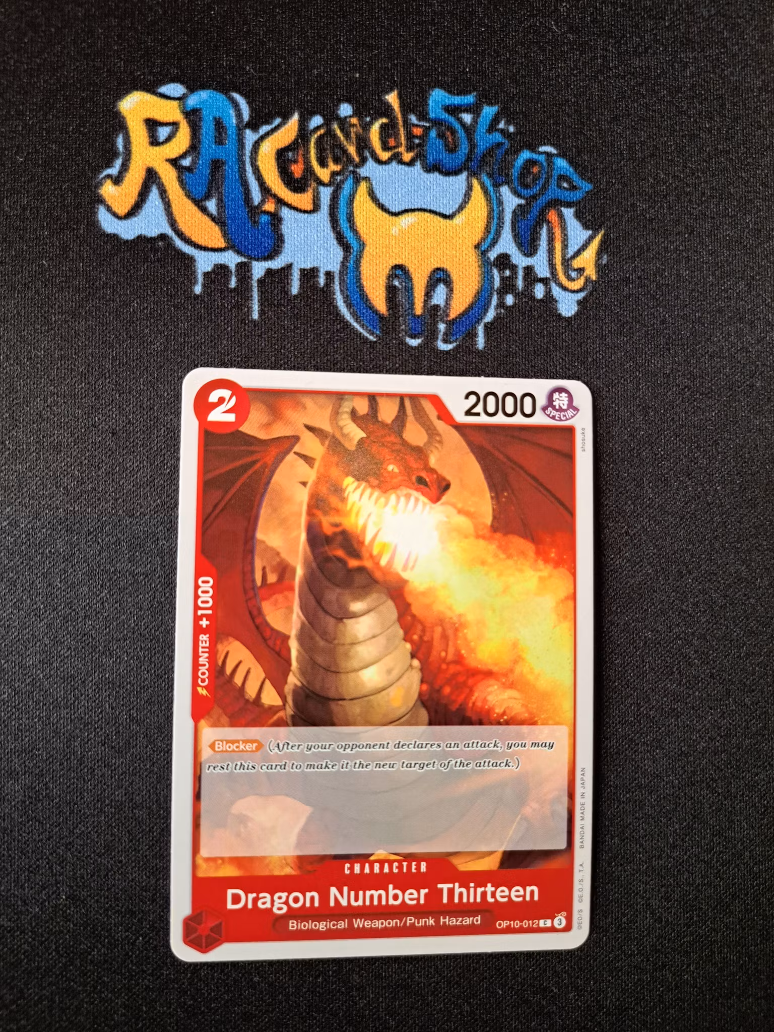 Dragon Number Thirteen Common OP10-012 Royal Blood One Piece Card Game TCG CCG