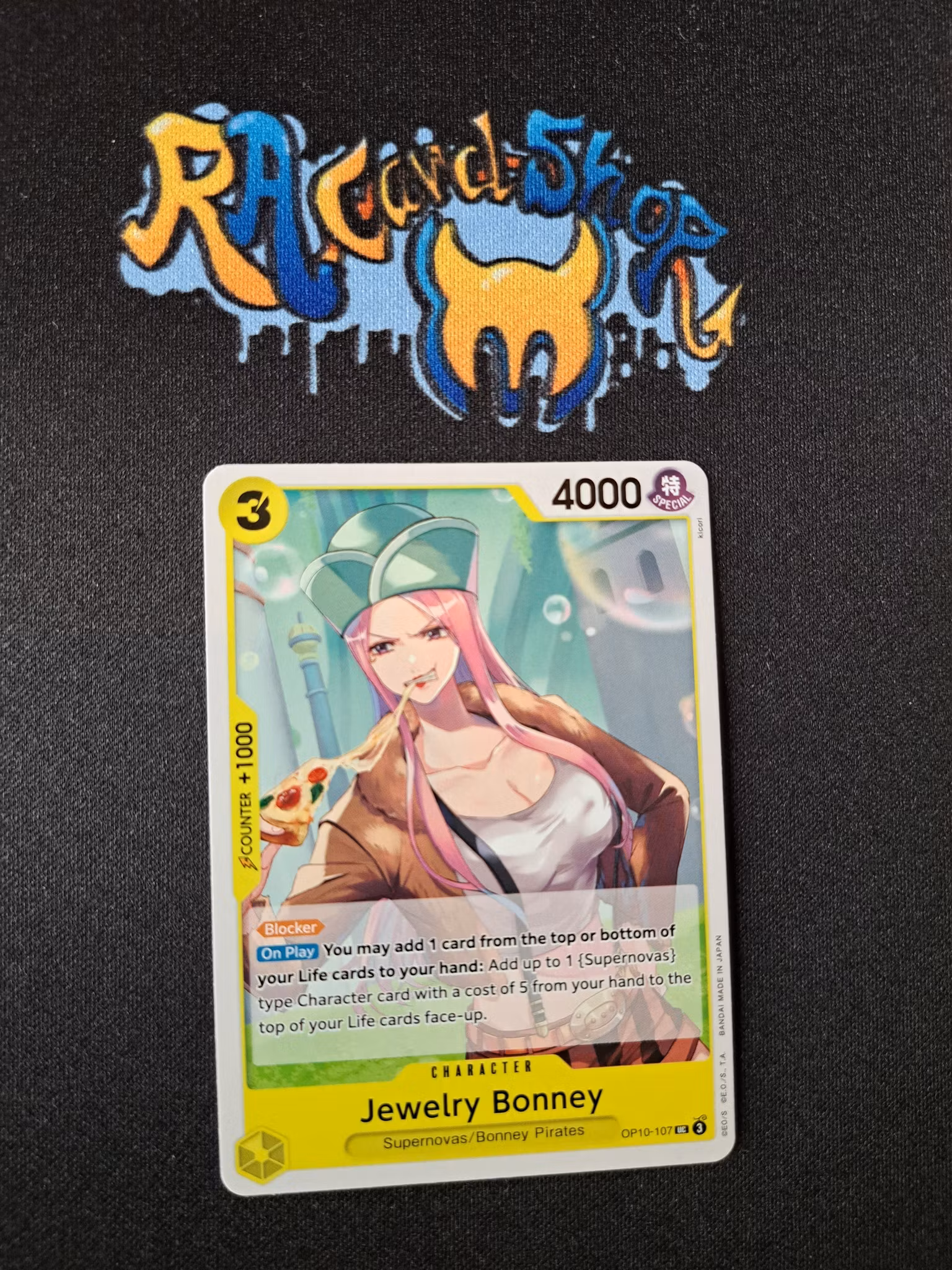Jewlery Bonney Uncommon OP10-107 Royal Blood One Piece Card Game TCG CCG