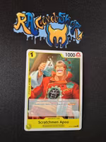 Scratchmen Apoo Common OP10-108 Royal Blood One Piece Card Game TCG CCG