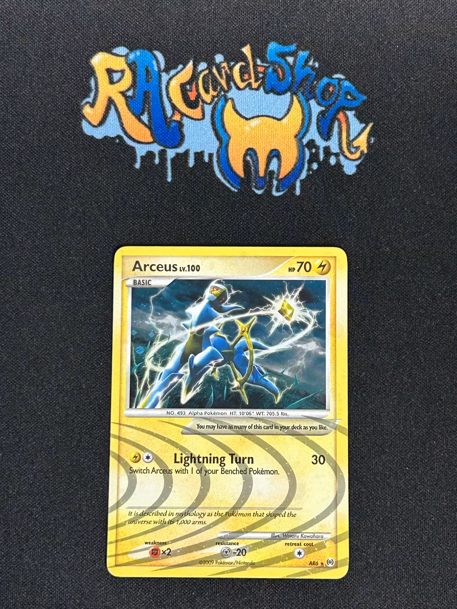 Arceus LV.100 Secret Rare AR6 Platinum Pokemon