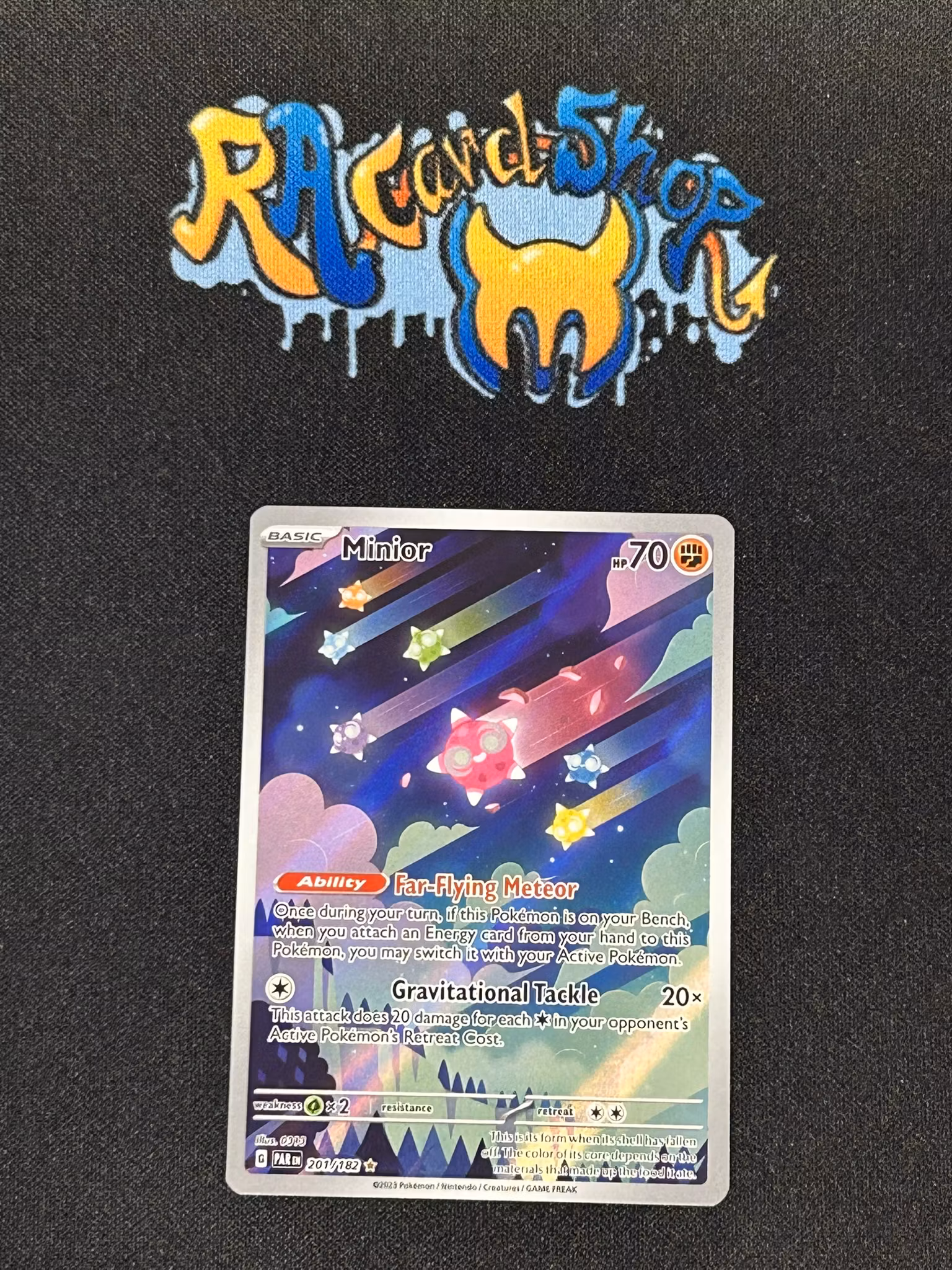 Minior Illustration Rare 201/182 Paradox Rift Pokemon