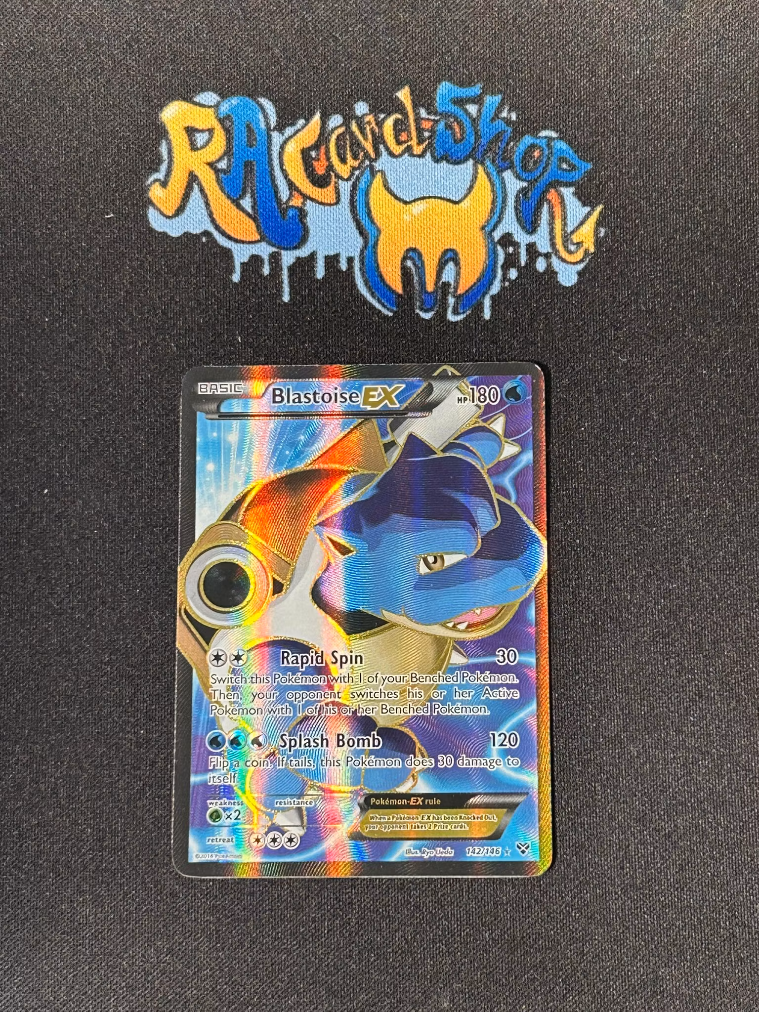Blastoise EX Ultra Rare 142/146 XY Base Set Pokemon