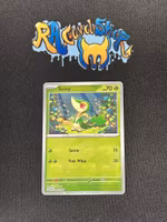 Snivy Reverse Holo Master Ball Common 001/086 Black Bolt Pokemon