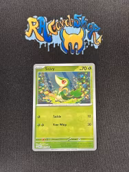 Snivy Reverse Holo Master Ball Common 001/086 Black Bolt Pokemon