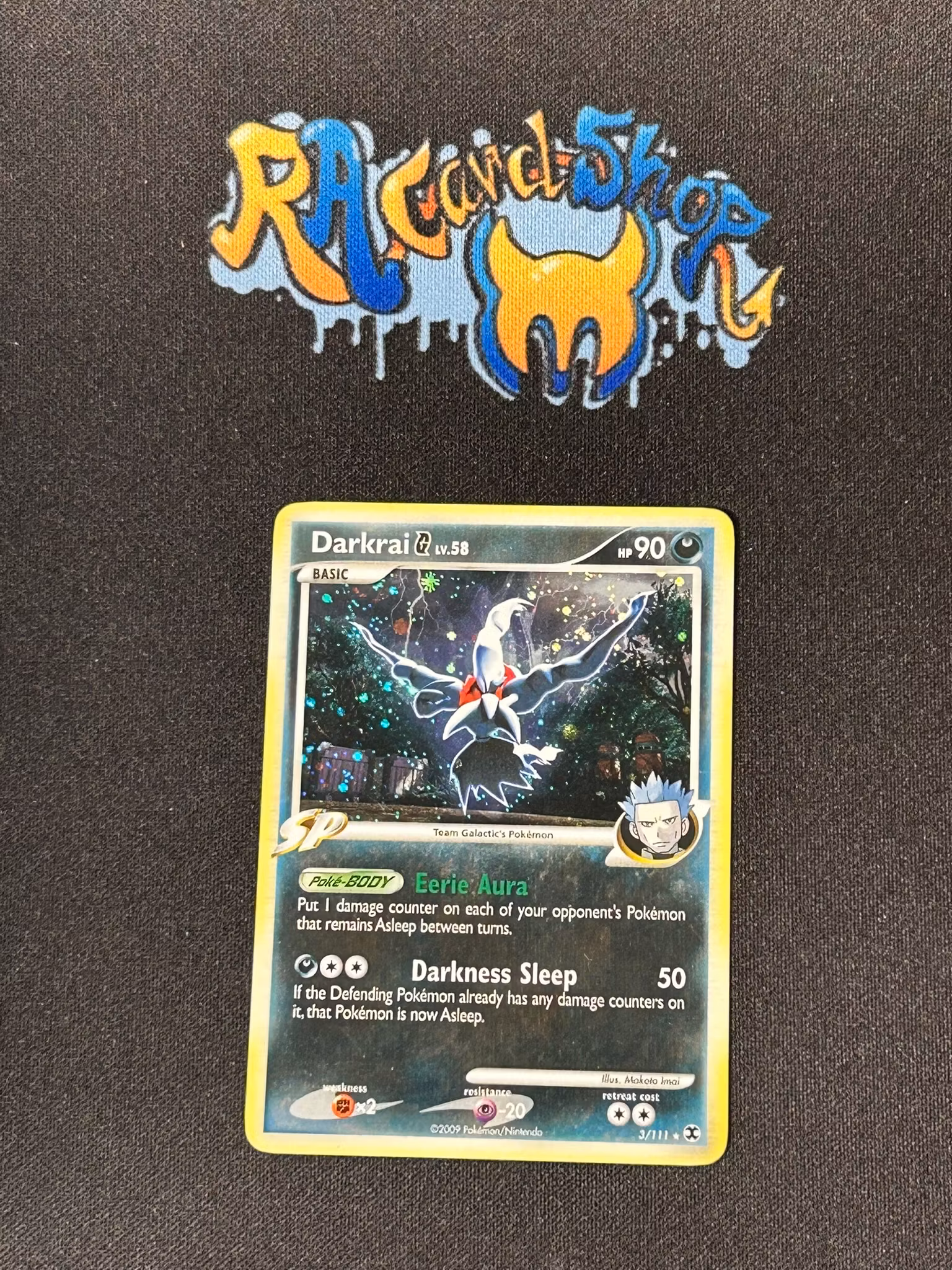 Darkrai G lv 55 Holo Rare 3/111 Rising Rivals Pokemon