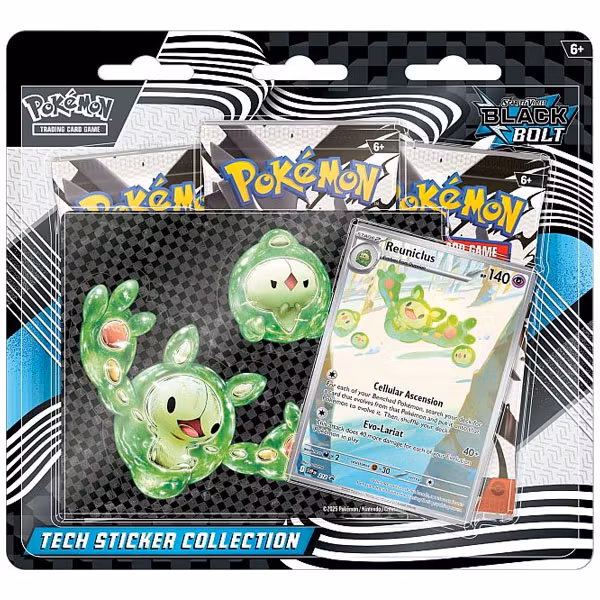 Black Bolt Tech Sticker Collection Pokemon