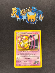 Sabrinas Kadabra Uncommon 58/132 Gym Challenge Pokemon