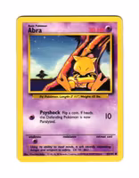 Abra Common 43/102 Base Set Pokemon