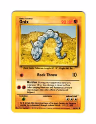 Onix Common 56/102 Base Set Pokemon
