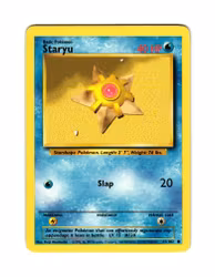 Staryu Common 65/102 Base Set Pokemon TCG