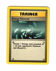 Energy Removal Common 92/102 Base Set Pokemon