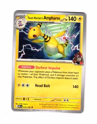 Team Rockets Ampharos Uncommon 074/182 Destined Rivals Pokemon