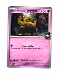 Team Rockets Drowzee Common 079/182 Destined Rivals Pokemon
