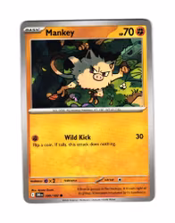Mankey Common 090/182 Destined Rivals Pokemon