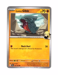 Cynthias Gible Common 102/182 Destined Rivals Pokemon