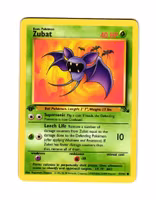 Zubat Common 57/62 Fossil 1st Edition Pokemon