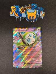 Meloetta ex Ultra Rare 044/086 Black Bolt Pokemon