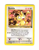 Meowth Common 62/82 Team Rocket Pokemon
