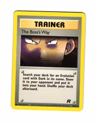 The Bosss Way Uncommon 73/82 Team Rocket Pokemon