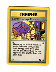 Nightly Garbage Run Uncommon 77/82 Team Rocket Pokemon
