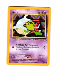 Natu Common 59/75 Neo Discovery Pokemon