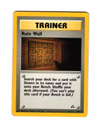 Ruin Wall Uncommon 74/75 Neo Discovery Pokemon