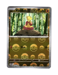 Mienfoo Reverse Holo Common PokeBall 052/086 White Flare Pokemon