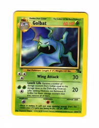 Golbat Uncommon 34/62 Fossil Pokemon TCG