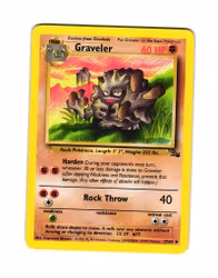 Graveler Uncommon 37/62 Fossil Pokemon TCG