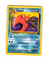 Kingler Uncommon 38/62 Fossil Pokemon TCG