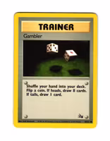Gambler Common 60/62 Fossil Pokemon