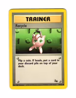 Recycle Common 61/62 Fossil Pokemon