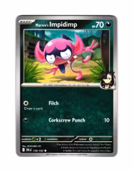 Marnies Impidimp Common 134/182 Destined Rivals Pokemon