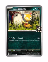 Marnies Scraggy Common 132/182 Destined Rivals Pokemon