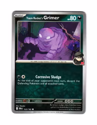 Team Rockets Grimer Common 123/182 Destined Rivals Pokemon