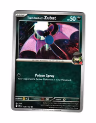 Team Rockets Zubat Common 120/182 Destined Rivals Pokemon
