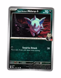 Team Rockets Nidoran Common 114/182 Destined Rivals Pokemon