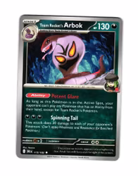 Team Rockets Arbok Uncommon 113/182 Destined Rivals Pokemon