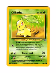 Chikorita Common 54/111 Neo Genesis Pokemon