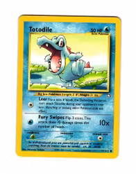 Totodile Common 81/111 Neo Genesis Pokemon