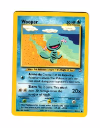 Wooper Common 82/111 Neo Genesis Pokemon