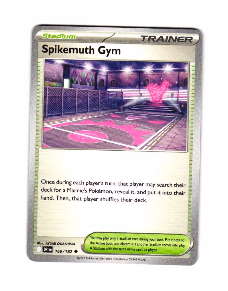 Spikemuth Gym Uncommon 169/182 Destined Rivals Pokemon