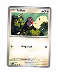 Taillow Common 156/182 Destined Rivals Pokemon