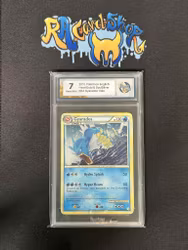 Gyarados Holo Heartgold & Soulsilver 004 Pokemon Graded Card 7 RaukCard