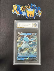 Glaceon V Holiday Calendar 040 Pokemon Graded Card 7 RaukCard